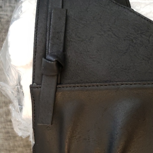 Syktkmx Black Open Toe Slouchy Backless Side Zipper Sandal Boots in Black SZ 9 - Picture 8 of 14